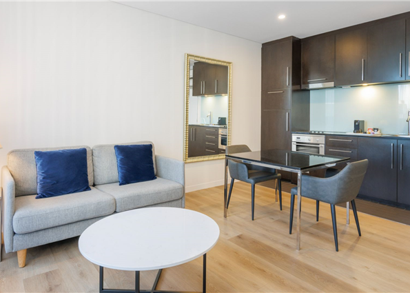 Kitchen and Living Room