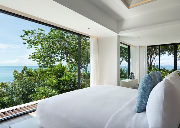 The Grand Ocean Residence bed